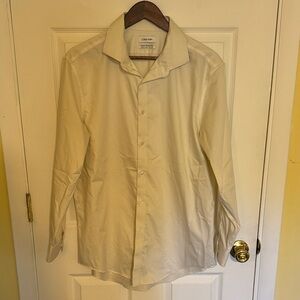 Calvin Klein Men's White Dress Shirt